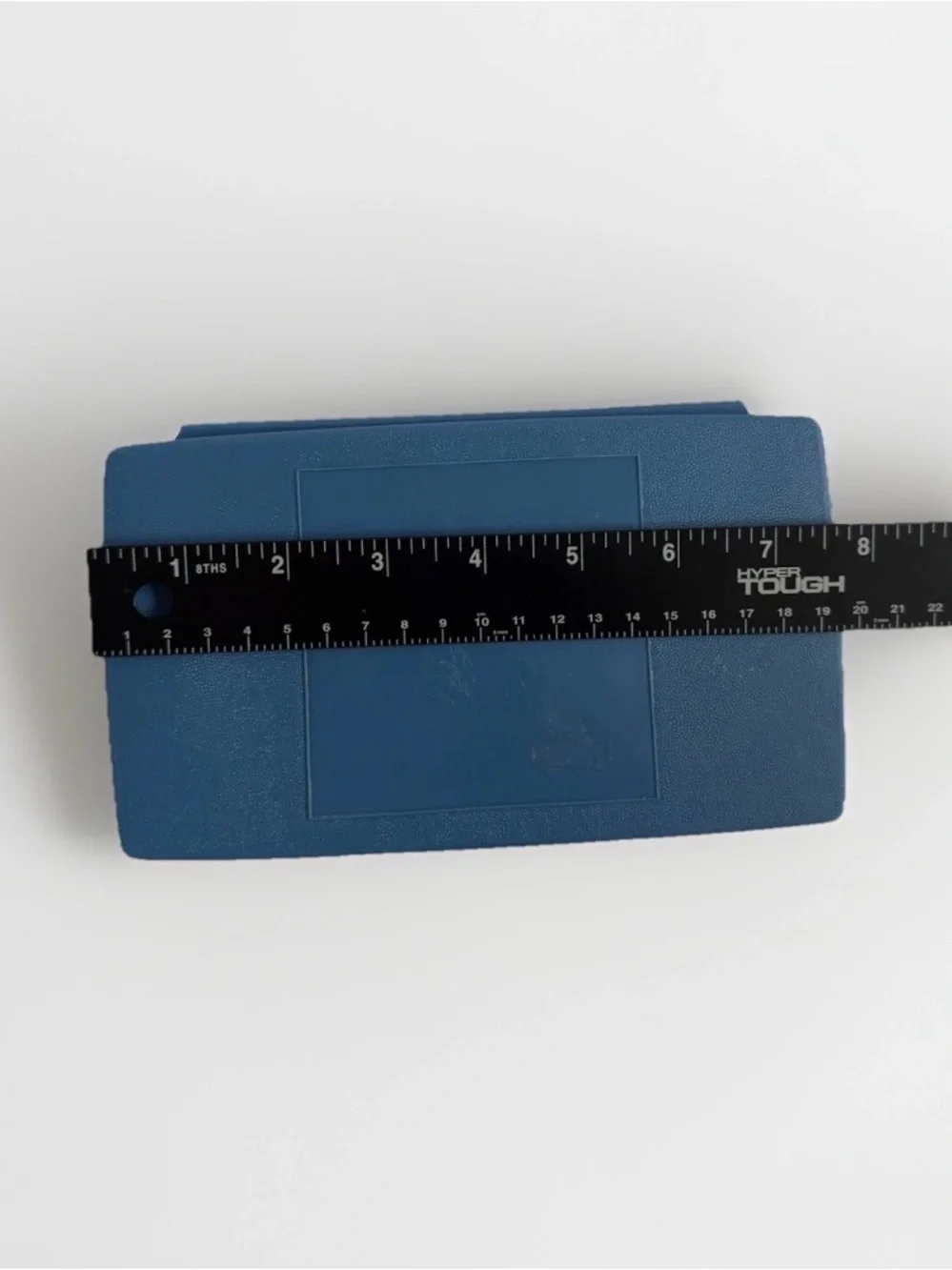 Vintage Sterling Plastic School Pencil Junk Box Case Made in USA Retro 70s